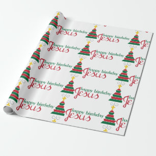 Papier Cadeau Joyeux Jésus