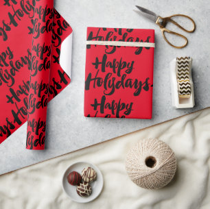 Papier Cadeau Joyeux Joyeux Joyeux Noël