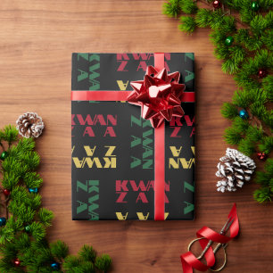Papier Cadeau Joyeux Kwanzaa