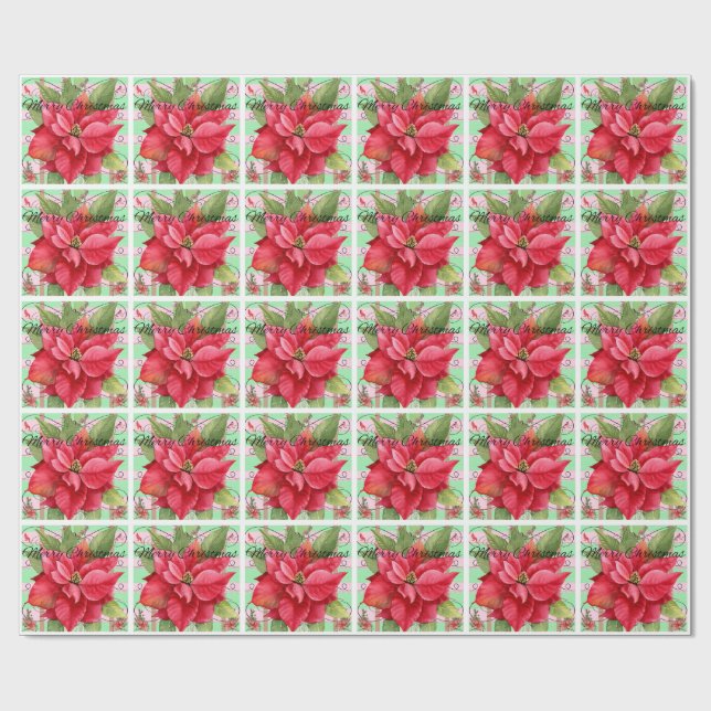 Papier Cadeau Joyeux Noël (Plat)