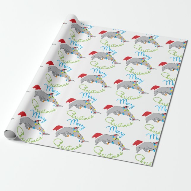 Papier Cadeau Joyeux Noël (Déroulé)