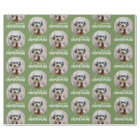 Joyeux Noël avec une photo en un cercle - vert