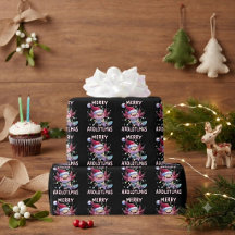 Joyeux Noël Axolotl Lumières Axolotlmas Arbre