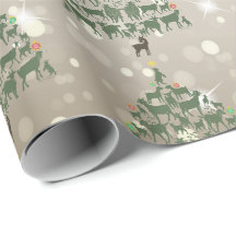Joyeux Noël Chèvre verte Arbres de Noël