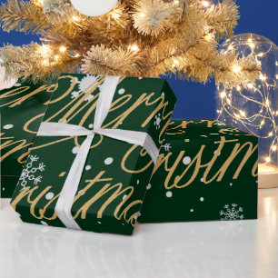 Papier Cadeau Joyeux Noël Fête tendance