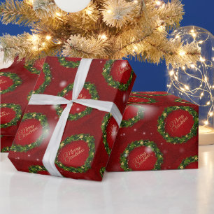 Papier Cadeau Joyeux Noël Holiday Meilleur cadeau populaire