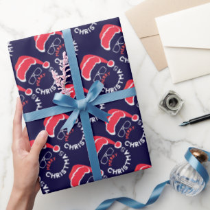 Papier Cadeau Joyeux Noël, Joyeux et lumineux