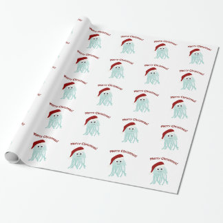 Papier Cadeau Joyeux Noël ! Méduses
