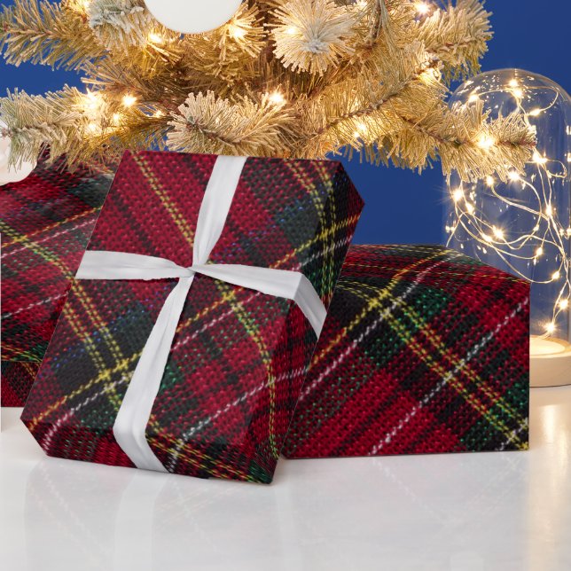 Papier Cadeau Joyeux Noël Motif (Vacances)
