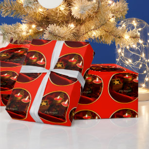 Papier Cadeau Joyeux Noël Papier d'emballage personnalisé