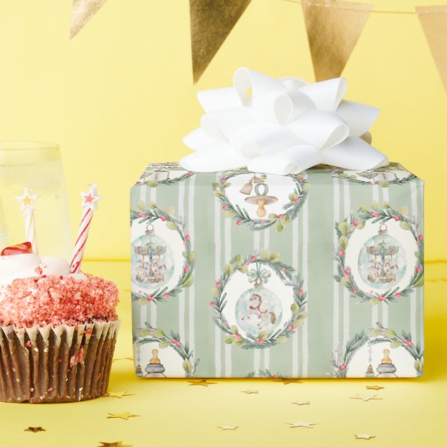 Papier Cadeau Joyeux papier d'emballage de petits Baby showers (Fête d'anniversaire)