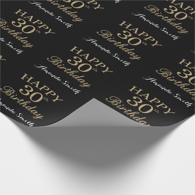 Papier Cadeau Joyeux papier d'enveloppement de la Parties scinti (Coin)