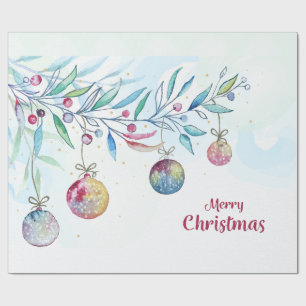 Papier Cadeau Joyeux papier d'enveloppement de Noël