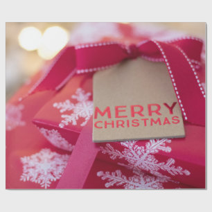 Papier Cadeau Joyeux papier d'enveloppement de Noël