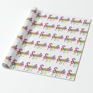 Papier Cadeau Joyeux sourire