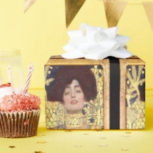 Papier Cadeau Judith et la tête d'Holopherne par Gustav Klimt