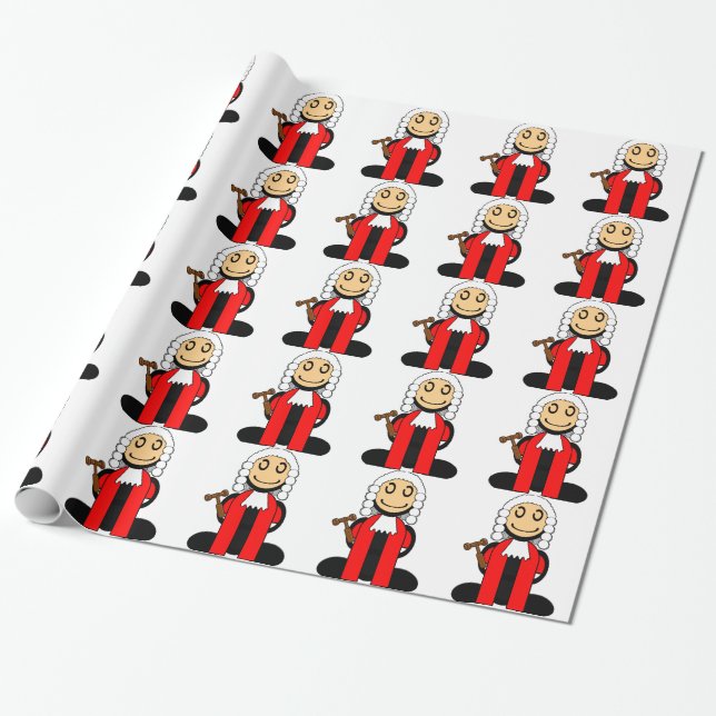 Papier Cadeau Juge (simple) (Déroulé)