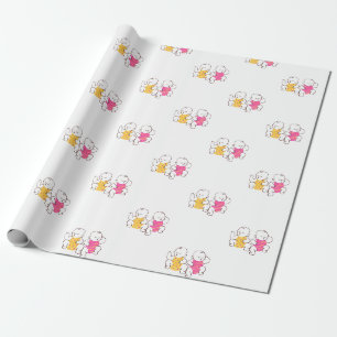 Papier Cadeau Jumeaux couchés