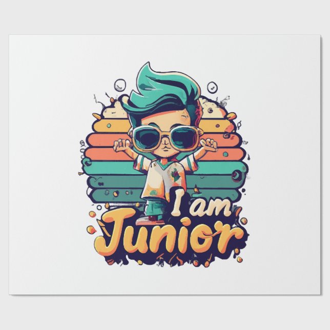 Papier Cadeau Junior (Plat)