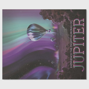 Papier Cadeau Jupiter Travel by Hot Air Balloon Bighty Aurora
