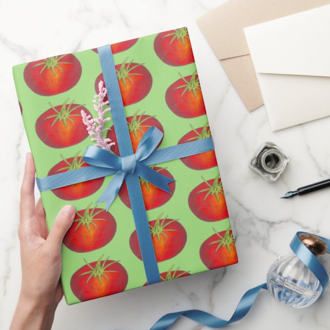 Papier Cadeau Jus Red Tomato Cuisine italienne Jardin végétal (Cadeaux)