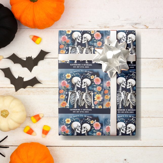 Papier Cadeau Jusqu'à la mort faisons-nous partie de Skeletons M (Créateur téléchargé)
