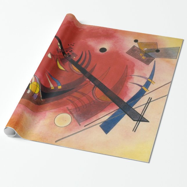 Papier Cadeau Kandinsky Inner Simmering Abstraite (Déroulé)