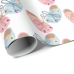 Papier Cadeau Kawaii chaussure motif sexe révéler enveloppement 
