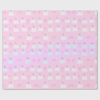 Papier Cadeau Kawaii Halloween | Cute Pastel Ghosts