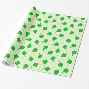 Papier Cadeau Kawaii Lucky Clover