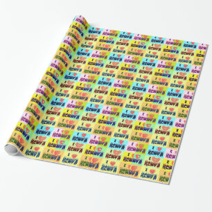 Papier Cadeau Kenya Travel Souvenir Pop