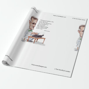 Papier Cadeau Kerr/Londres James Joyce & l'anglais sont une tort