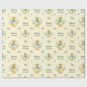 Papier Cadeau Kits mignons avec des vaches par Natasha Us