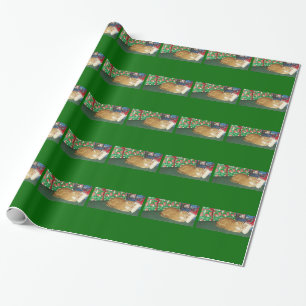 Papier Cadeau Kitty pour Noël