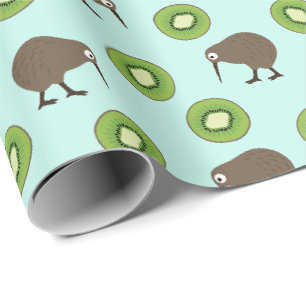 Papier Cadeau Kiwi
