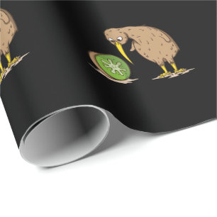 Papier Cadeau Kiwi Nouvelle-Zélande inapte à voler Vogel