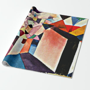 Papier Cadeau Klee - La vision d'une ville