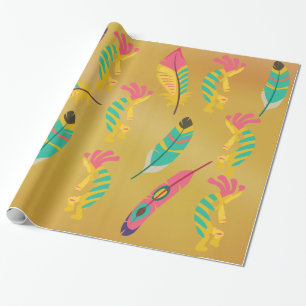 Papier cadeau Kokopelli d'origine américaine
