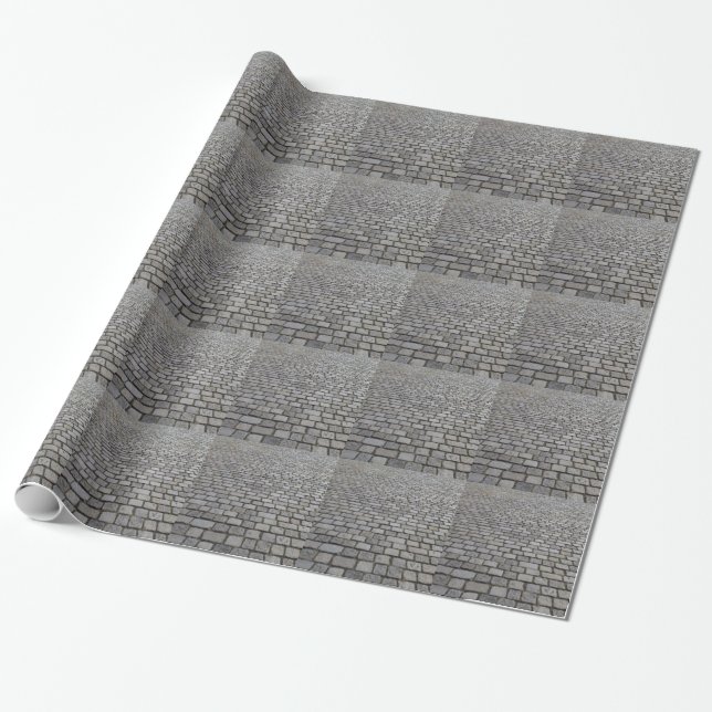 Papier Cadeau Kopfsteinpflaster (Déroulé)