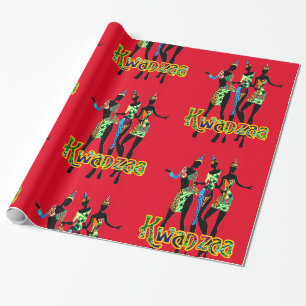 Papier Cadeau Kwanzaa