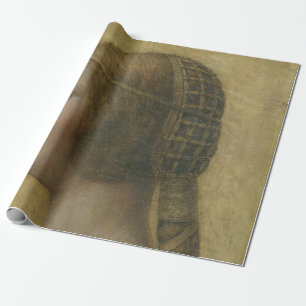 Papier Cadeau La Belle Princesse (par Léonard de Vinci)