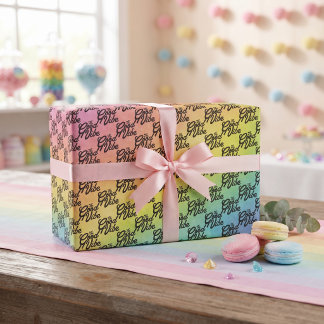 Papier Cadeau La Bonne Vibration