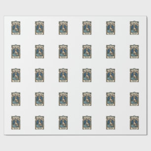 Papier Cadeau La carte de tarot de chat Star Cat Majeure Arcanum