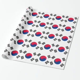 Papier Cadeau La Corée du Sud