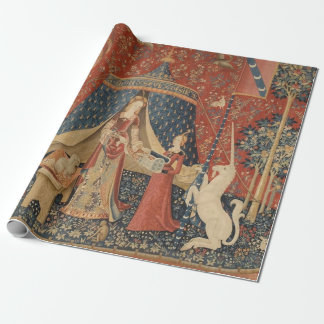 Papier Cadeau La Dame Et La Licorne