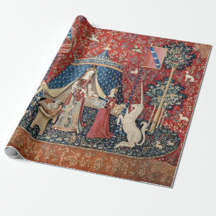 Papier Cadeau La Dame et l'Unicorne, À mon seul désir