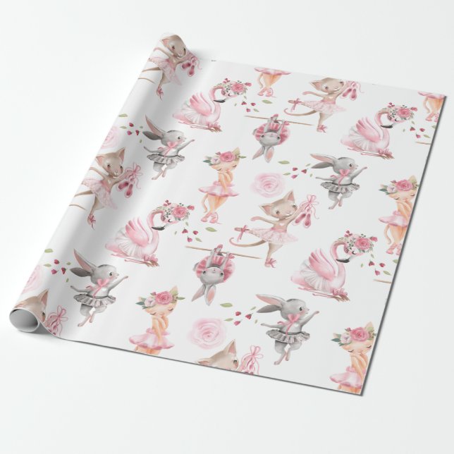 Papier Cadeau La Danse (Déroulé)