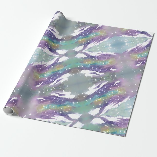 Papier Cadeau La Galaxie (Déroulé)