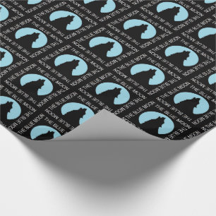 Papier Cadeau La Lune Bleue, Papier à enveloppement Halloween