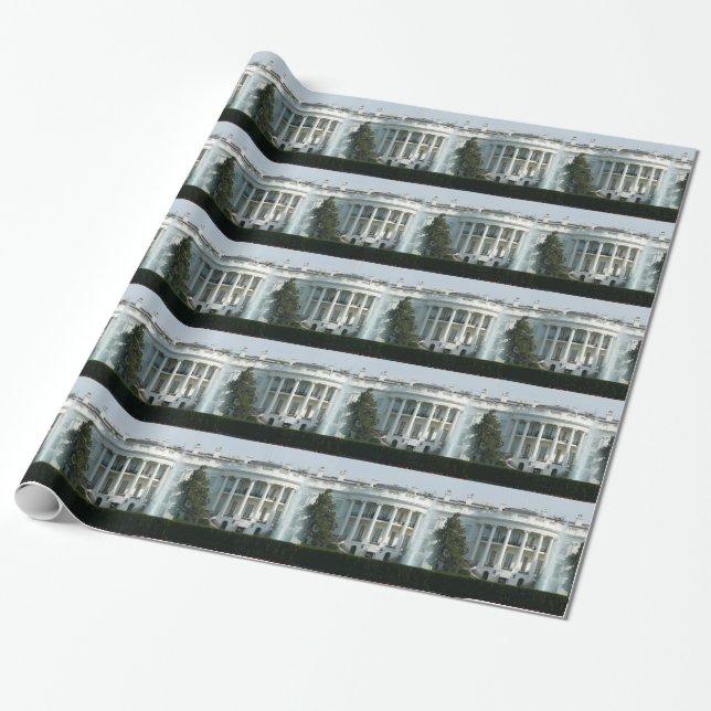 Papier Cadeau La Maison Blanche (Déroulé)